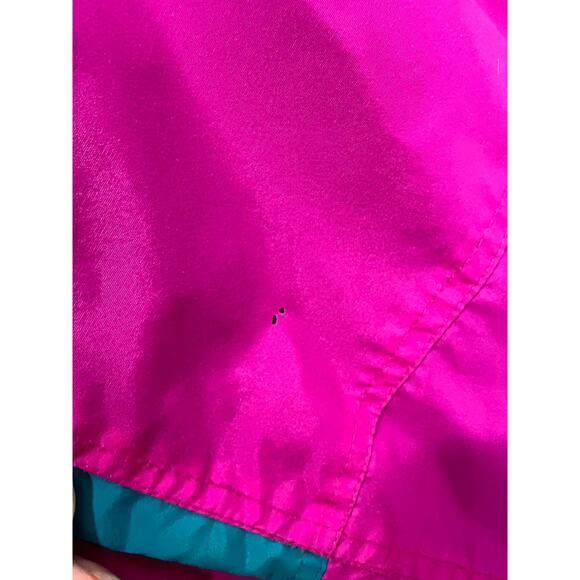 Vintage Columbia Bugaboo Radial Sleeve Ski Jacket Women’s XL – Pink & Teal 90s - Picture 11 of 11